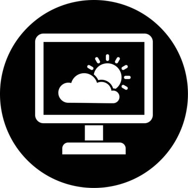 Hava simgesinin vektör illüstrasyonu