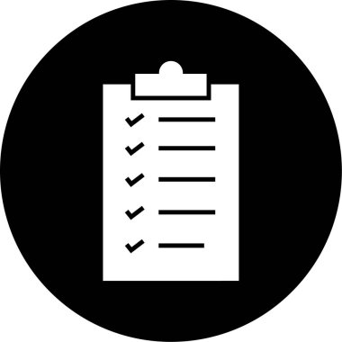 İş simgesinin vektör illüstrasyonu