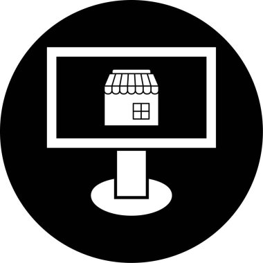 seo modern simgesinin vektör illüstrasyonu