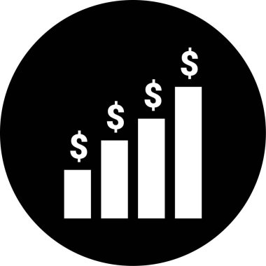 iş büyümesi simgesi vektör illüstrasyonu