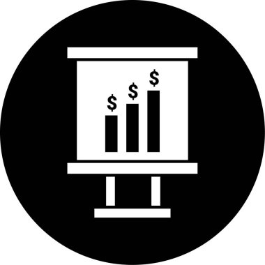 iş büyümesi simgesi vektör illüstrasyonu