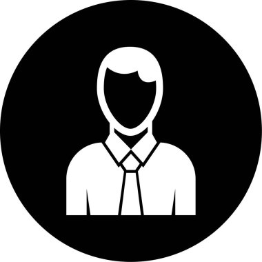 Avatar simgesi, vektör illüstrasyonu