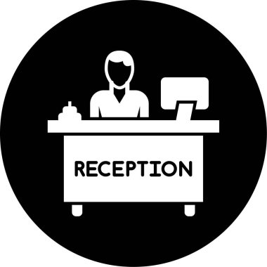 İş ve finans simgesinin vektör illüstrasyonu