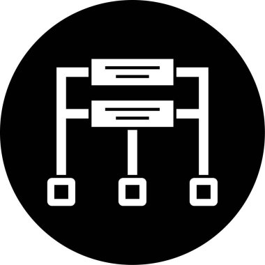 seo modern simgesinin vektör illüstrasyonu