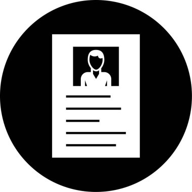 İş ve finans simgesinin vektör illüstrasyonu