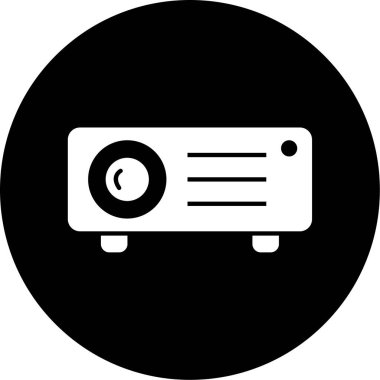 vektör lcd simgesi illüstrasyonu