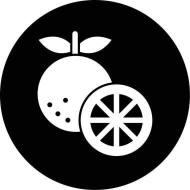 Limon simge vektör çizim