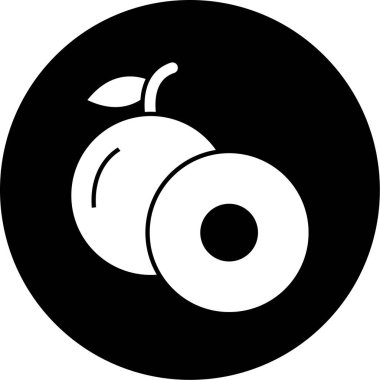 Gıda simgesinin vektör illüstrasyonu