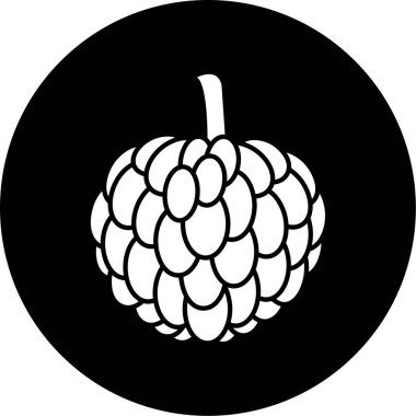 Tek bir simgenin vektör illüstrasyonu