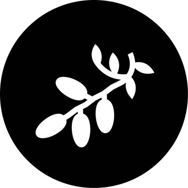 Gıda simgesinin vektör illüstrasyonu