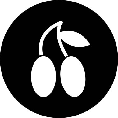 Gıda simgesinin vektör illüstrasyonu