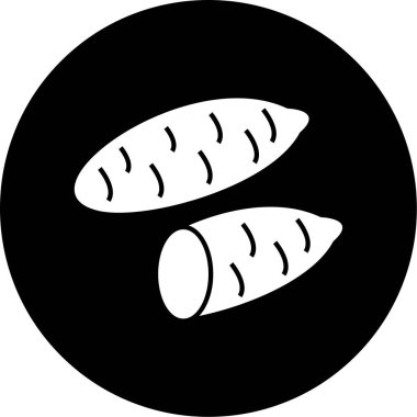 Gıda simgesinin vektör illüstrasyonu