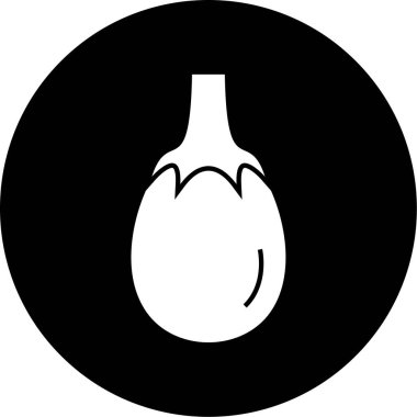 Sebze simgesinin vektör illüstrasyonu