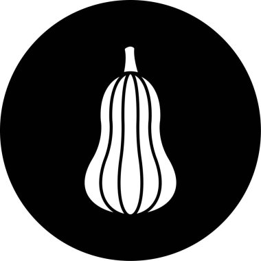 Sebze simgesinin vektör illüstrasyonu