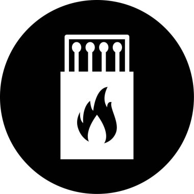 Modern b 'nin vektör illüstrasyonu alev simgesinden yoksun