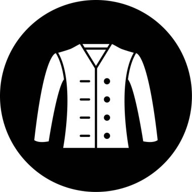 Bir kadın simgesinin vektör illüstrasyonu