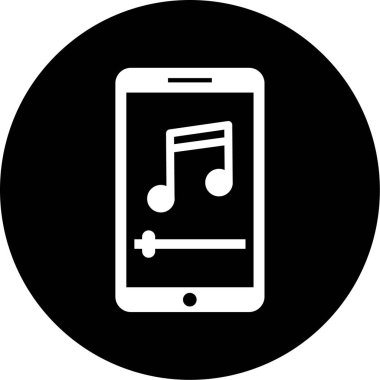 cep telefonu ikonu vektör illüstrasyonu