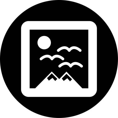 Mobil simgenin vektör illüstrasyonu