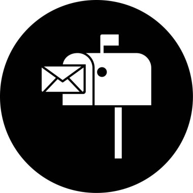 E- posta simgesi vektör illüstrasyonu