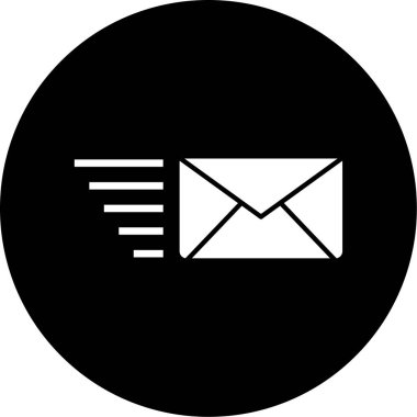 Posta simgesinin vektör illüstrasyonu