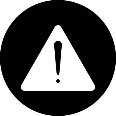 Ünlem simgesinin vektör illüstrasyonu