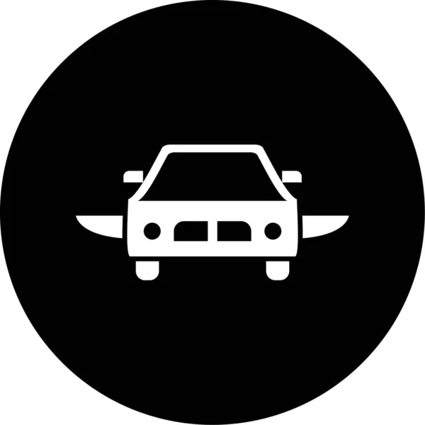 Icono Coche Vector Ilustración — Vector de stock