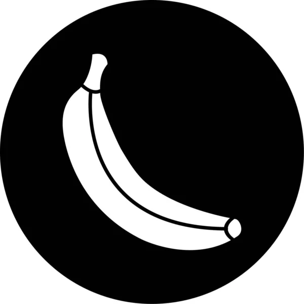 Vektorová Ilustrace Ikony Banánů — Stockový vektor