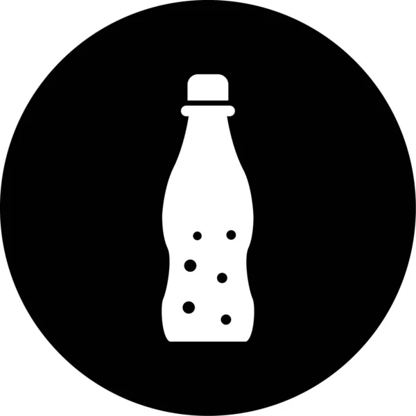 Бутылка Иконка Сайта — стоковый вектор