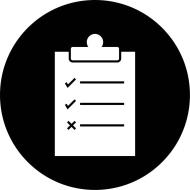 İş simgesinin vektör illüstrasyonu