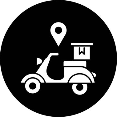 servis simgesi vektör illüstrasyonu