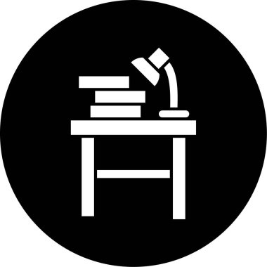 Bir okul simgesinin vektör illüstrasyonu