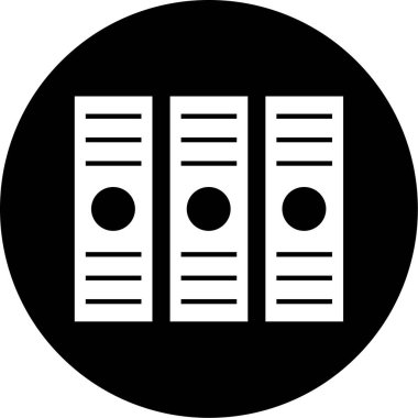 Belge simgesinin vektör illüstrasyonu