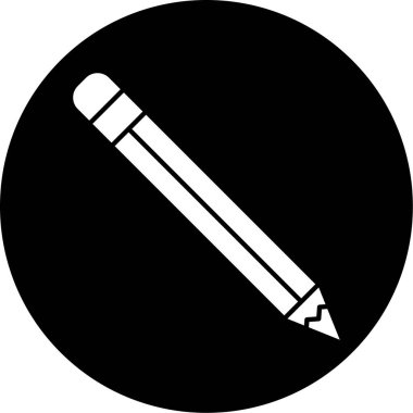 kalem simgesi vektör illüstrasyonu
