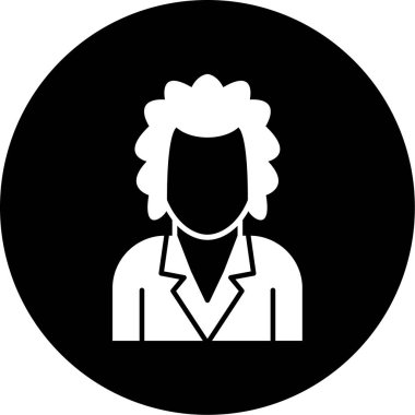 İnsan simgesinin vektör illüstrasyonu