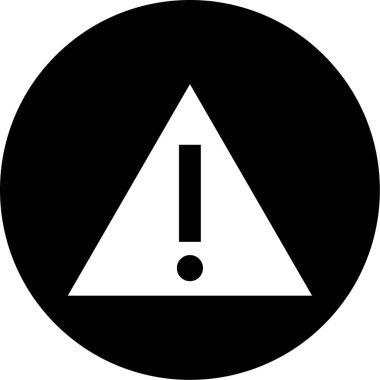 Ünlem simgesinin vektör illüstrasyonu