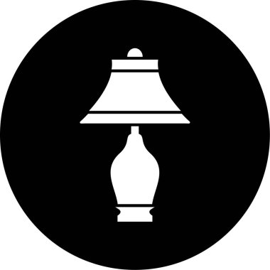 Modern lamba simgesinin vektör illüstrasyonu