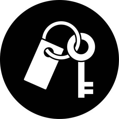 kilit simgesi, vektör illüstrasyonu