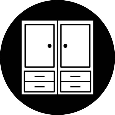 Pencere. Web simgesi basit illüstrasyon