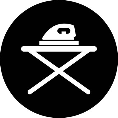 Bir tablo simgesinin vektör illüstrasyonu