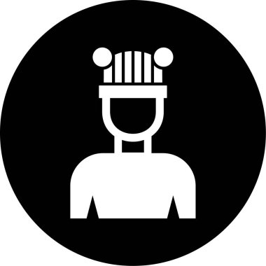 İnsan simgesinin vektör illüstrasyonu