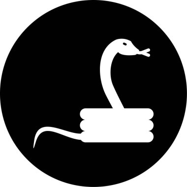 Tek bir simgenin vektör illüstrasyonu