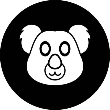 bir panda vektör çizim