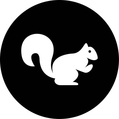 Tek bir farenin vektör çizimi