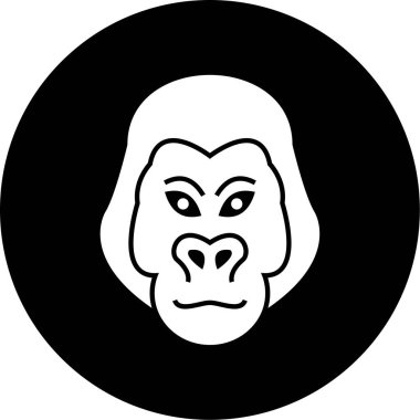 Bir adamın yüzünün vektör çizimi