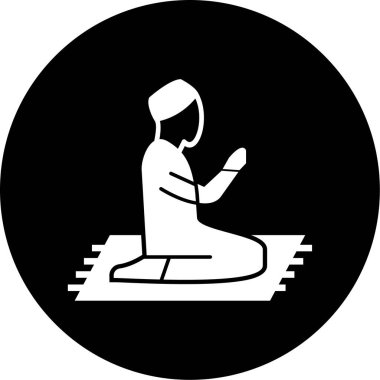 Sırt çantalı bir adamın vektör çizimi