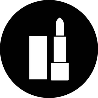 Ruj izi. Web simgesi basit illüstrasyon