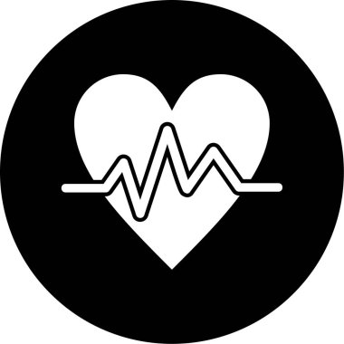 Modern sağlık simgesinin vektör illüstrasyonu