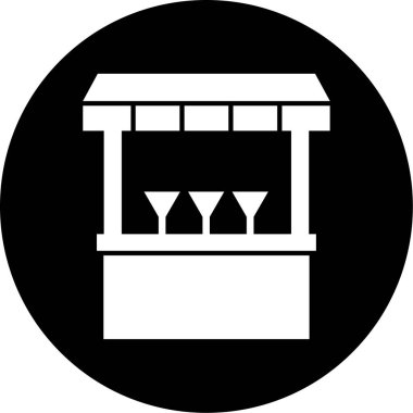 Gıda simgesinin vektör illüstrasyonu