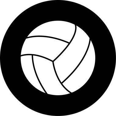 Bir basketbol topunun vektör çizimi