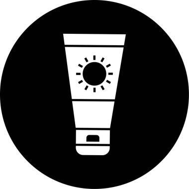 Güneş Simgesi Vektör illüstrasyonu